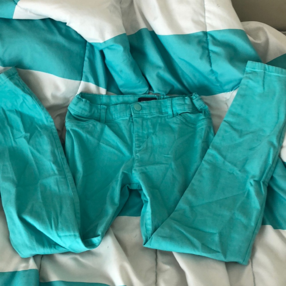Blue pants
